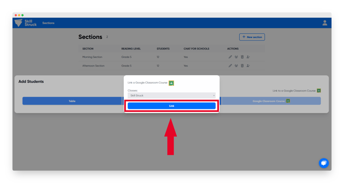 link google classroom II