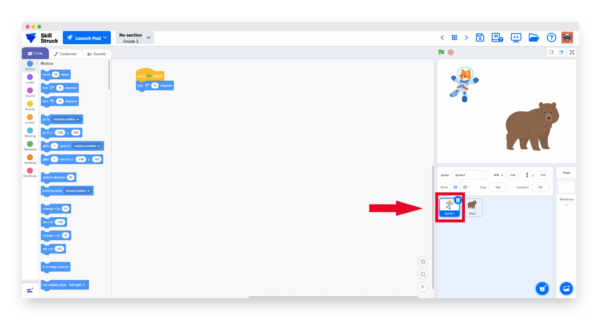 How to Move Block Code from One Sprite to Another in Blocks Pro