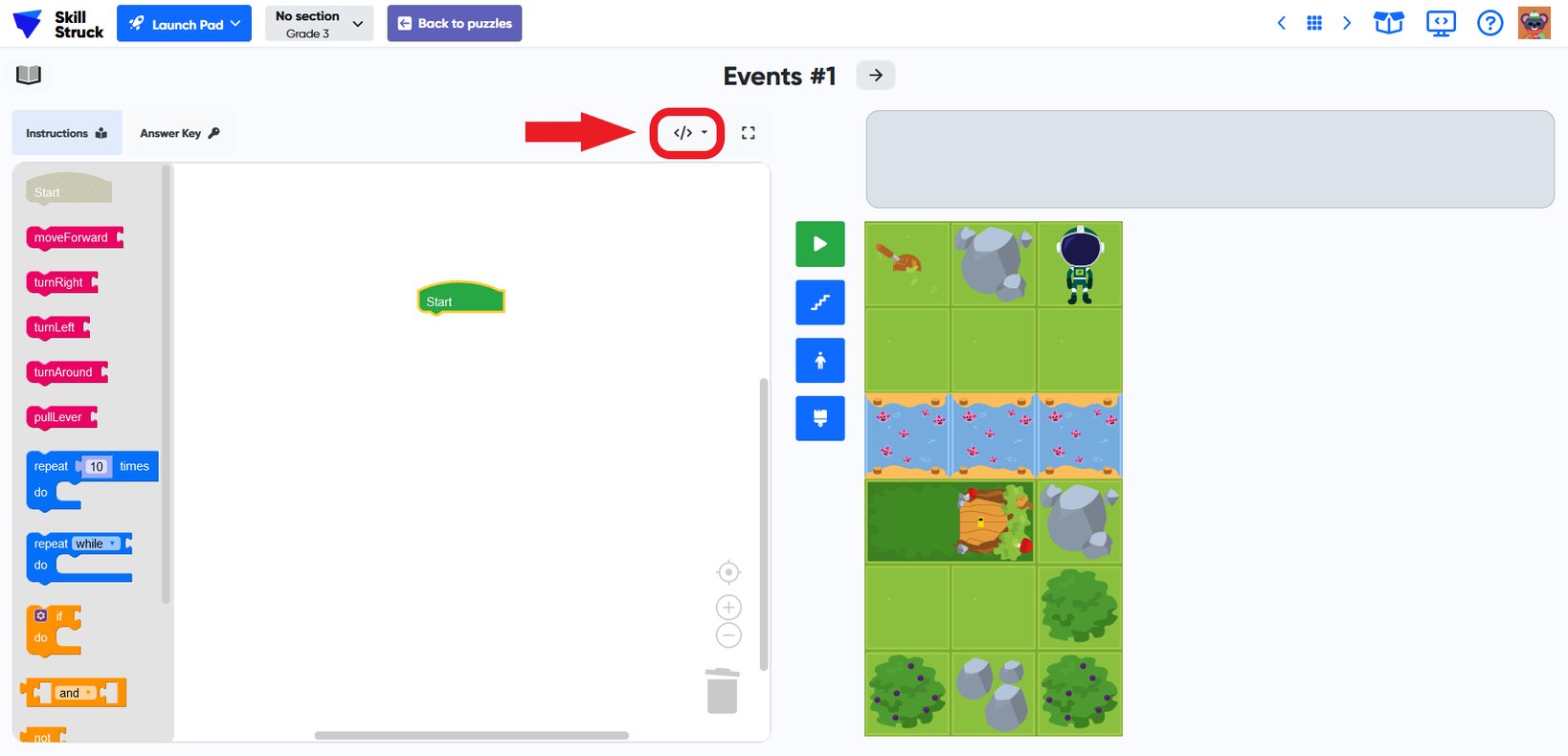 How to Toggle Between Block-Based and Text-Based Coding