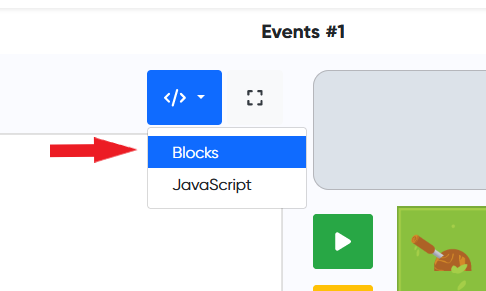 How to Toggle Between Block-Based and Text-Based Coding