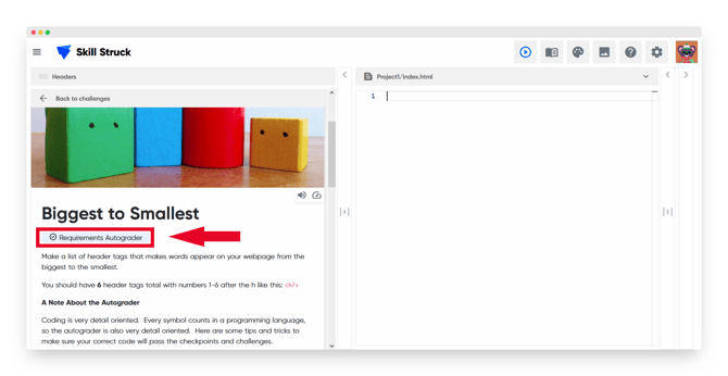 requirements autograder 1