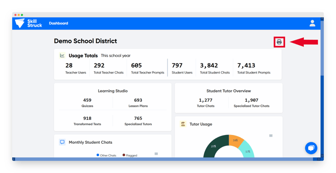 dashboard print button 1