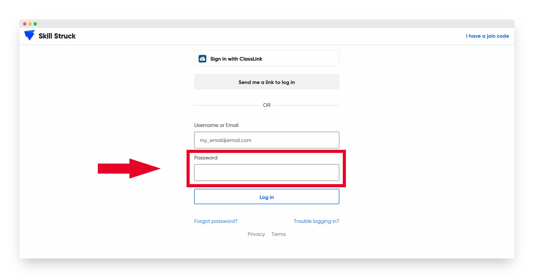 How to Log in to an Educator Account