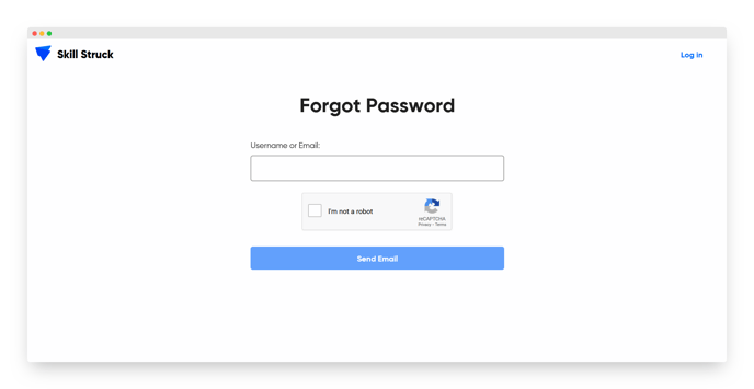 forgot password email 1