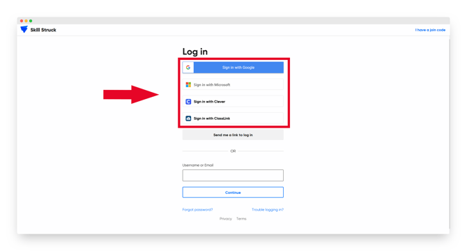 integration log in II