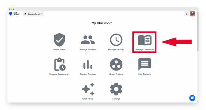 manage curriculum IV