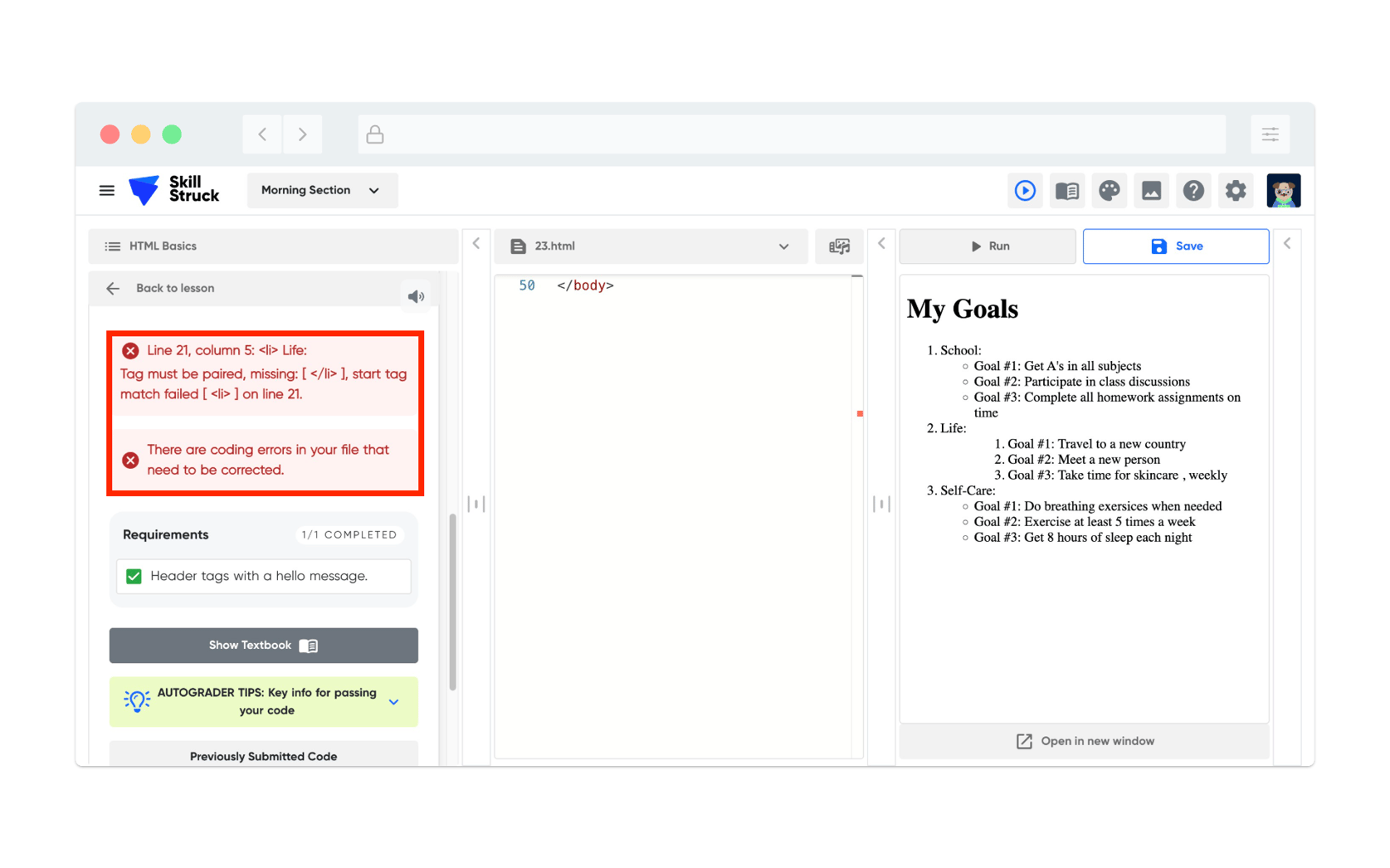 How our HTML Validator Works