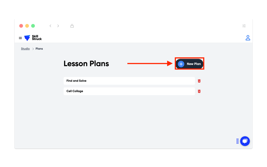 How to Create a Lesson Plan in the Learning Studio from the Chat for ...