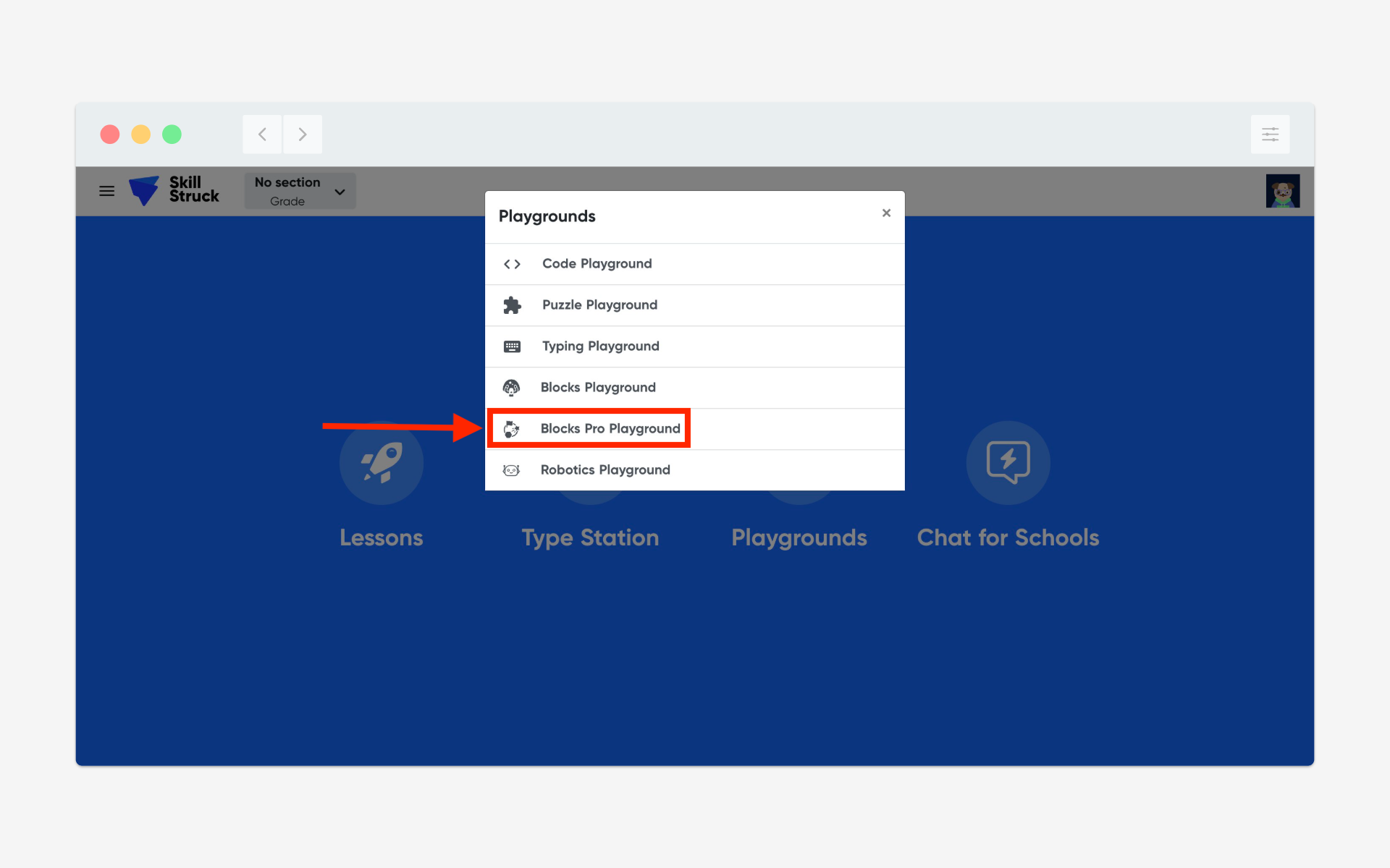 How to save a project in Blocks Pro Playground